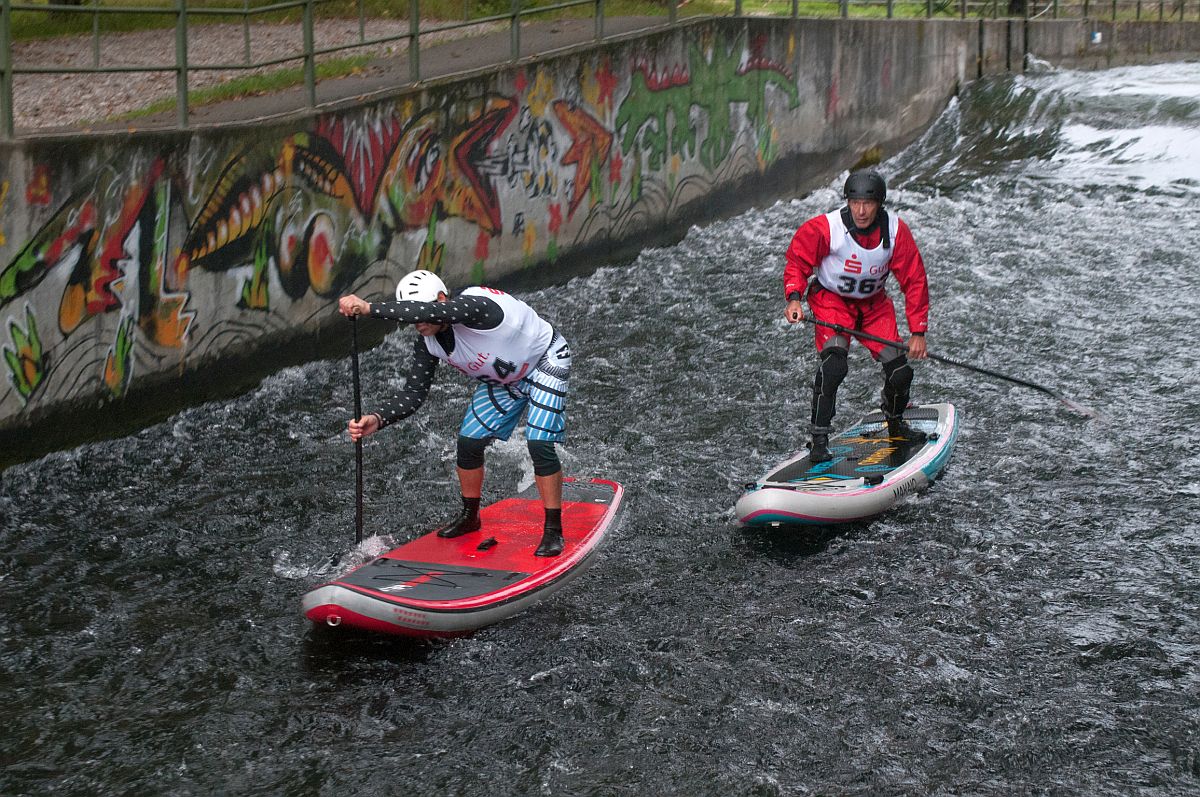 SUP Deutsche Meisterschaft 2022 Stand Up Paddling Wildwasser Downriver
